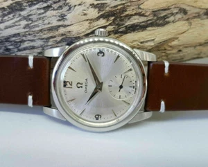 RELOJ OMEGA SUB SEGUNDA ESFERA PLATEADA USADO VINTAGE CAL:401 CUERDA MANUAL HOMBRE - Imagen 1 de 8