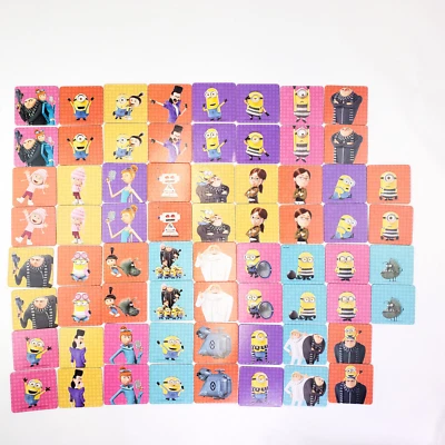 Despicable Me 3 Minions Memory Match Game 68 cards No Box Incomplete - Image 1 of 4