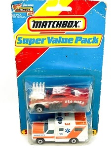 Matchbox International Super Value 48 Red Rider error, 25 Chevrolet Ambulance! - Picture 1 of 4