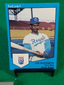 1989 ProCards Minor League Luis de los Santos #1729 Kansas City Royals - Picture 1 of 2