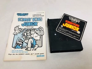 Donkey Kong Jr. Junior Coleco Vision Cartridge Manual Heavy Wear Untested As Is - Picture 1 of 9