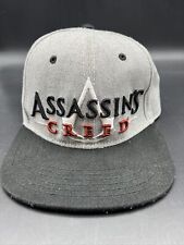 Assassin's Creed Men's Gray Snapback Hat Cap Size OS NWOT