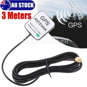 GPS Antenna SMA Plug Active Aerial Extension Cable for Navigation Head Unit AUS - Picture 1 of 7