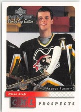 1999-00 Upper Deck MVP SC Edition Silver Script #197 Milan Kraft