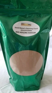 Premium Bentonite Red Mineral Hair, Skin Sodium Healing Clay Medium  - Picture 1 of 2