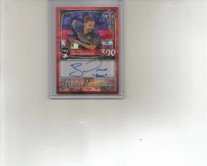 Jason Belmonte Autograph Perfect Penmanship 2024 Leaf Metal Bowling Card #10/10 - Picture 1 of 2