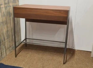 West Elm Zane Mini Desk Walnut (76cm) - Picture 1 of 12