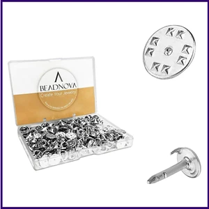 150 Pairs Butterfly Pin Backs Clutch Tie Tacks Pin Backs for Lapel Pins - Picture 1 of 6