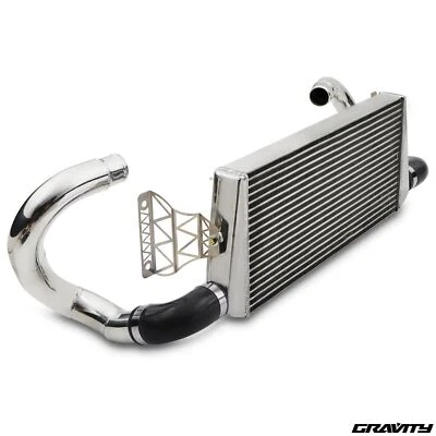 KIT INTERCOOLER IN LEGA ALLUMINIO MONTAGGIO ANTERIORE FMIC PER AUDI TT 8N 1.8T 225 98-06 - Immagine 1 di 4