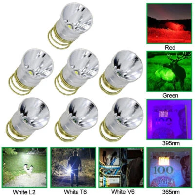 MARKENLOS Für Ultrafire WF501B 502B 6P 9P 9Z Z2 3W Taschenlampe 4 Color Drop-in LED Birne