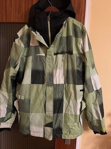 Ripkurl Skijacke Snowboard Herren Jacke mit Kapuze Gr. XL ( 52-54) grün TOP - Bild 1 von 12