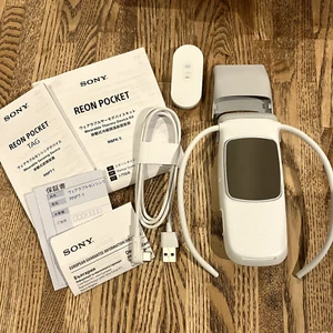 Sony Reon Pocket 5 Wearable Thermo Device RNPK-5T Neckband Tag White 2024 Model - Picture 1 of 7