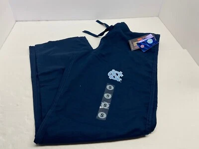 North Carolina Tar Heels Scrubs Pants Size S Officially Licensed NEW - Image 1 of 4