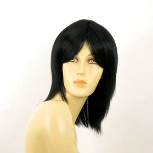 Perruque femme mi longue noir YRIS 1B - Imagen 1 de 8