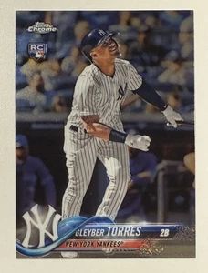 Gleyber Torres 2018 Topps Chrome Update Rookie #HMT9 RC NM-MT or Better - Bild 1 von 2