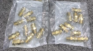 Paquete de 20 adaptadores de latón MPT prensa de 1/2" FNW FNW5V0076D x 1/2" - Imagen 1 de 2