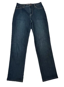 Gloria Vanderbilt Amanda Jeans – Damen 8 – Blue Denim – Schrittlänge 28, Leibhöhe 11,5 - Bild 1 von 8