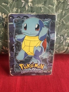 Pokemon SQUIRTLE 07 Stage 1 E7 of 12 - Topps Series - NON-HOLO Blue Label - Photo 1 sur 2