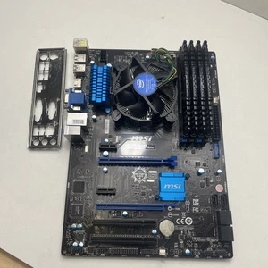 MSI B85-G41 PC Mate Motherboard Socket LGA 1150 WITH I5 CPU 16GB RAM - Picture 1 of 3