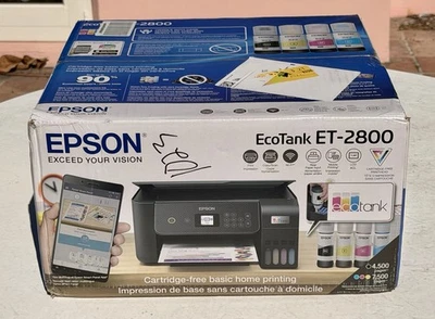 Epson EcoTank ET-2800 Color Inkjet All-In-One Printer - Image 1 of 3