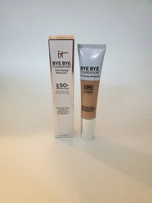 It Cosmetics Bye Bye Foundation Full Coverage Moisturizer 1.0 Oz Medium NIB - Image 1 of 4