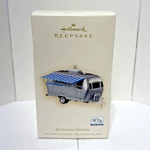 2007 Hallmark Airstream Dreams Camper Keepsake Ornament MINT IN BOX - Picture 1 of 2