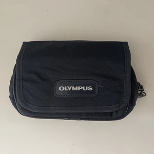 Estuche de transporte suave Olympus para cámaras digitales compactas Olympus azul oscuro - Imagen 1 de 4