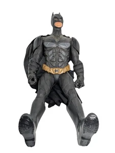 Batman Action Figure 12 Inch Dark Knight Rises Black Suit Toy with Cape - Foto 1 di 20