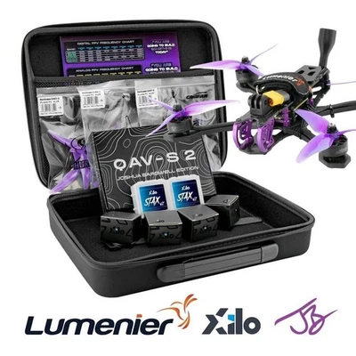 New!! Beginner DIY FPV Drone Kit - QAV-S 2 Joshua Bardwell SE 5” - HD Ready $389 - Image 1 of 4