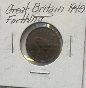 Great Britain 1945 Farthing - Picture 1 of 2