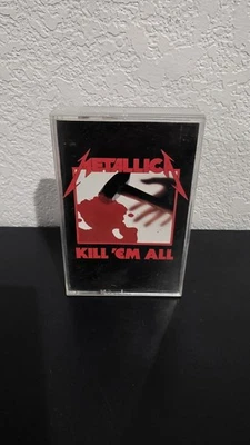 Vintage Metallica Kill 'Em All Cassette Tape 1983 Album Tested Works Great - Image 1 of 3