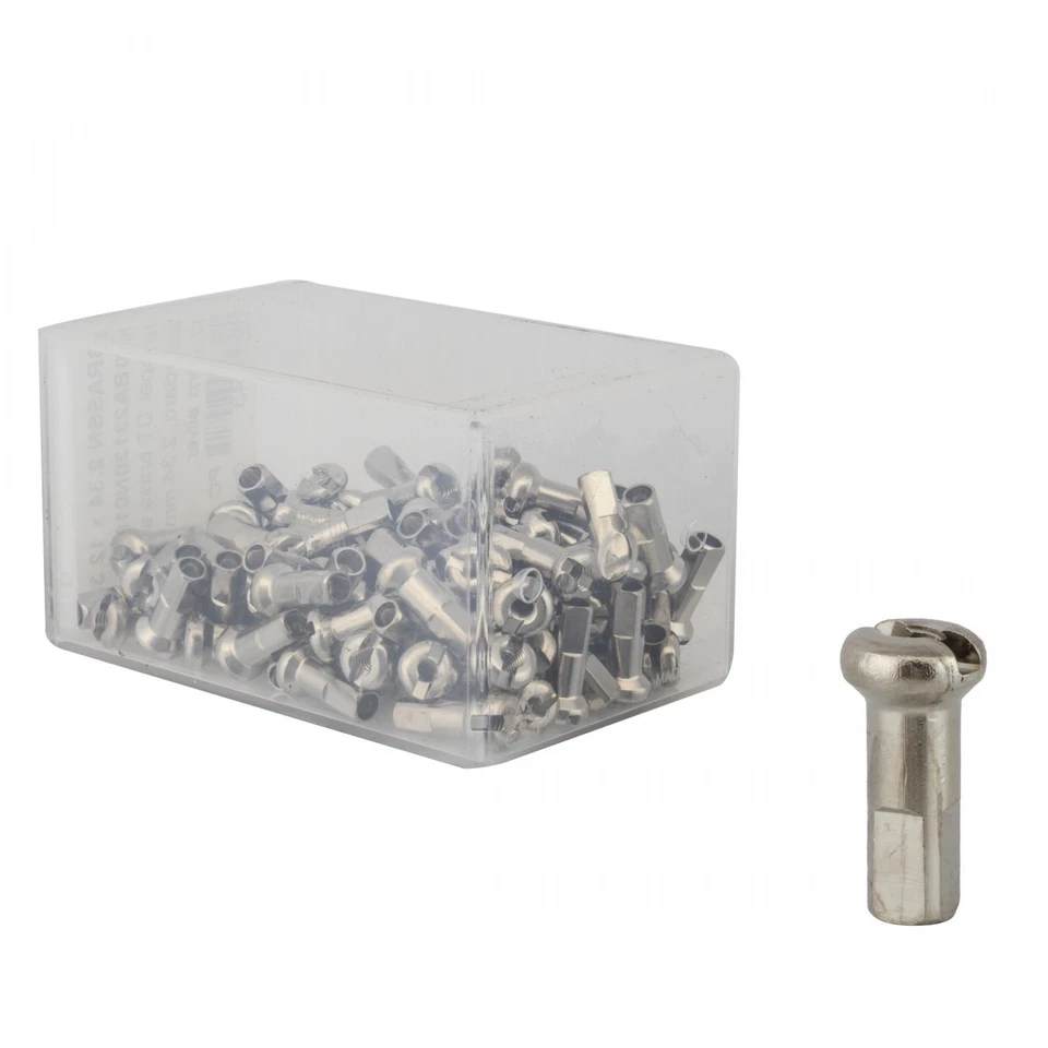 DT Swiss Spoke Nipple DT Brass 2.34x12mm SL Bxof100