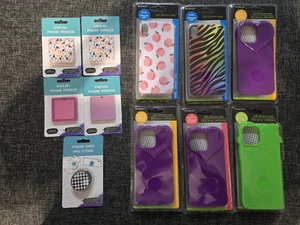 Assortiment d'accessoires de téléphone gros coques de téléphone rétroviseurs de téléphone - Photo 1 sur 9