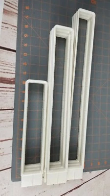 MagNext iCoaster Building Set 29305 Replacement Parts: 10 White Stands 3 sizes - Image 1 of 4