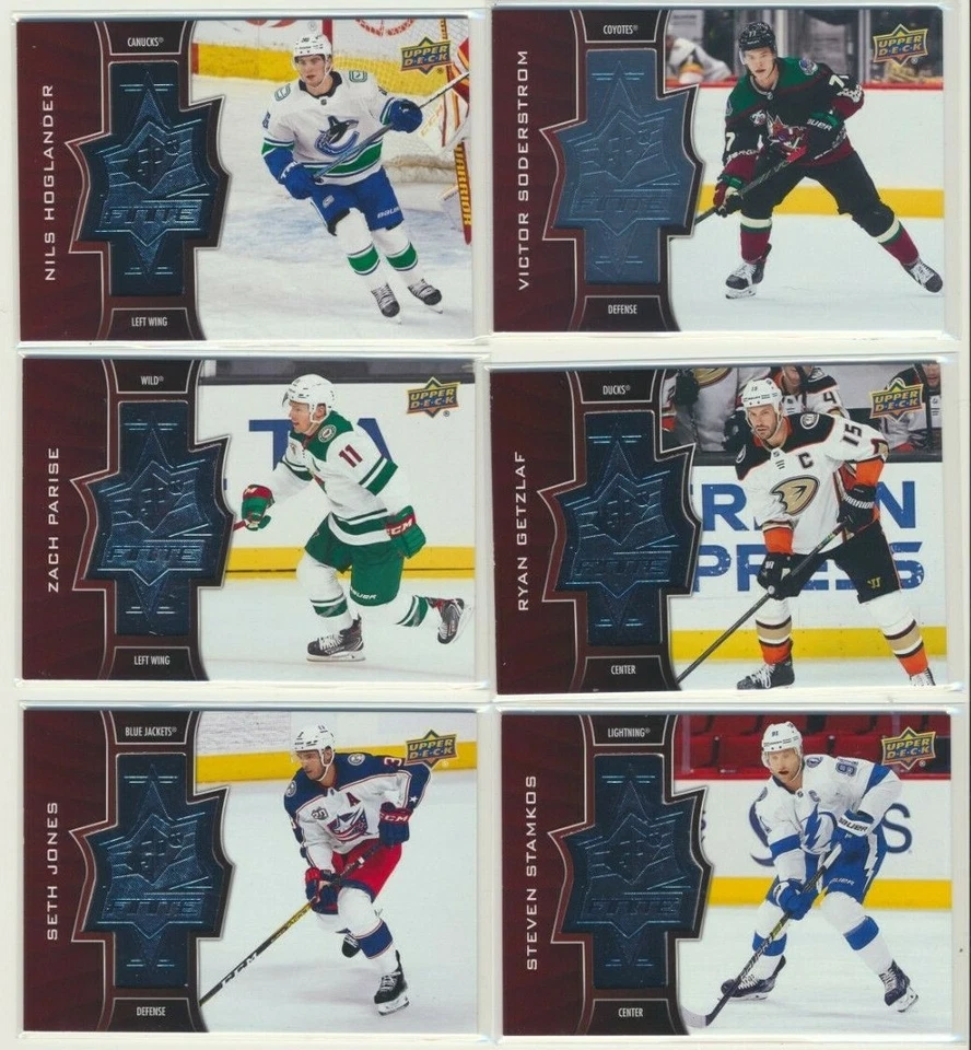 2020-21 Upper Deck Extended Finite 15 Zach Parise /2999 Minnesota Wild - Image 1 of 1
