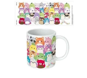 388747 SQUISHMALLOWS SQUISH SQUAD GROUP DESIGN 300ML CERAMIC COFFEE TEA MUG - Picture 1 of 1