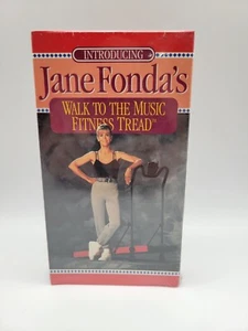 Jane Fonda's Walk To The Music Fitness Tread VHS 1994 NEW SEALED - Picture 1 of 5