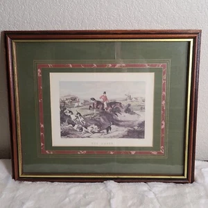 Beautiful Vintage Framed "The Death"  Print by W. Shayer, Engraved by C.R. Stock - Picture 1 of 8