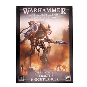 Cerastus Knight Lancer 31-06 Age of Darkness Knights Warhammer The Horus Heresy - Picture 1 of 2