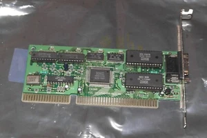 HMC HM86314Q ISA VGA graphics Video Card 256 kb I7USVGA-86314A - Picture 1 of 4