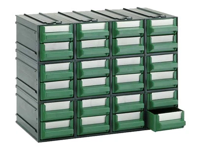 Cassettiera porta minuteria in plastica 24 cassetti MOBIL PLASTIC modello A