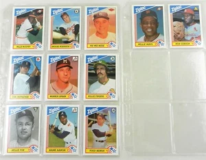 11- 1992 Ziploc MLB All Star Baseball Trading Cards Hank Aaron Willie Mays ~F28e - Picture 1 of 4