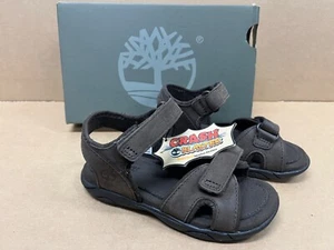Nuevas Sandalias Timberland Niños Marrón Talla UK 10 / EU 28 / US 11 - Imagen 1 de 13