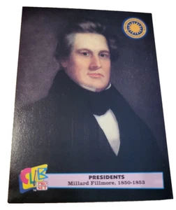1992 Club Pro Set Presidents #13 Millard Fillmore Trading Card Smithsonian (G6 - Picture 1 of 2