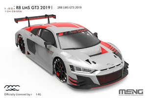 MENG CS-006 1/24 Scale AD R8 LMS GT3 2019 Model Kit - Picture 1 of 15