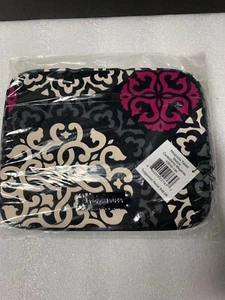 Vera Bradley Padded Neopr Canterberry Magenta  Zippered Tablet Pen Cosmetic Case - Picture 1 of 1