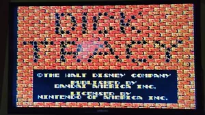 Dick Tracy (Nintendo Entertainment System, 1990) NES Cartridge and Sleeve Works - Picture 1 of 9