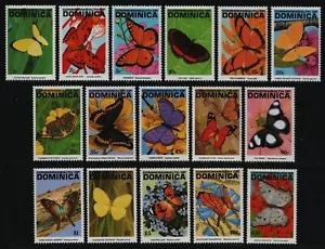 Dominica 1991 - Mi-Nr. 1452-1467 ** - MNH - Mariposas / Mariposas - Imagen 1 de 2