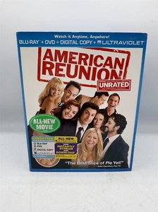 NEW SEALED AMERICAN REUNION UNRATED BLU-RAY + DVD W/ SLIPSLEEVE - Picture 1 of 2