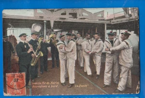 Matrosen tanzen auf dem Schiff, Gay Interest, alte Postkarte 1907 - Bild 1 von 2